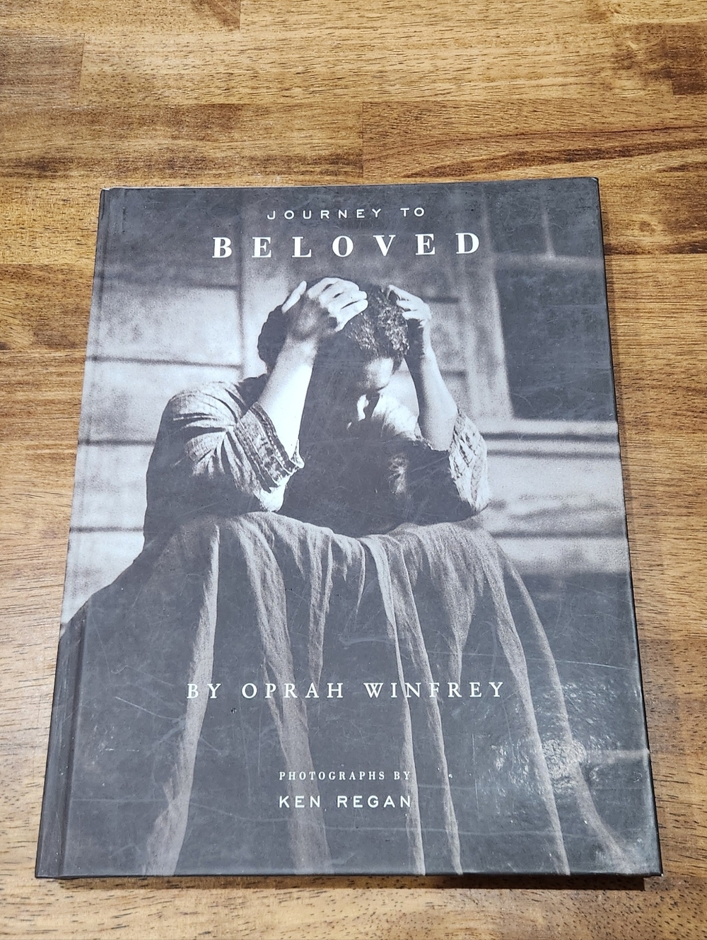 Journey to Beloved by Oprah Winfrey -Large  Black & White Hardcover